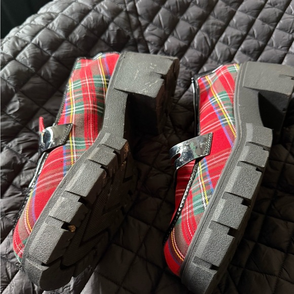 Torrid x Betsy Johnson Tartan Plaid Loafers main image 4